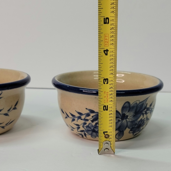 Yesteryears Pottery Set of bowls Hand Turned Marshall Texas - Picture 13 of 14